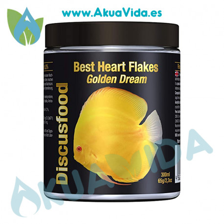 Discusfood Best Heart Flakes Golden Dream 65 Gr