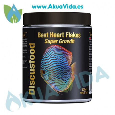 Discusfood Best Heart Flakes Super Growth 65 Gr