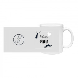 Taza Papa - Hoy Inaguramos el primer dia del Padre Bebe Azul -