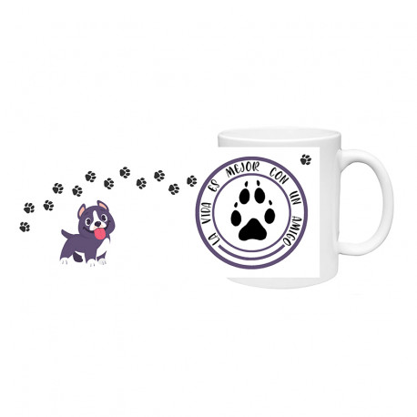 Taza para el mejor Papá perruno.