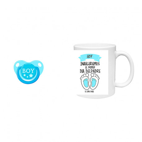 Taza Papa - Hoy Inaguramos el primer dia del Padre Bebe Rosa -