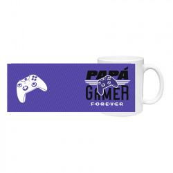 Taza Papa - Papa Gamer Forever -