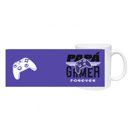 Taza Papa - Papa Gamer Forever -