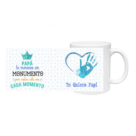 Taza Papa - Papa solo hay uno -