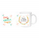 Taza Abuela - Feliz dia a la Abuela mas hermosa -