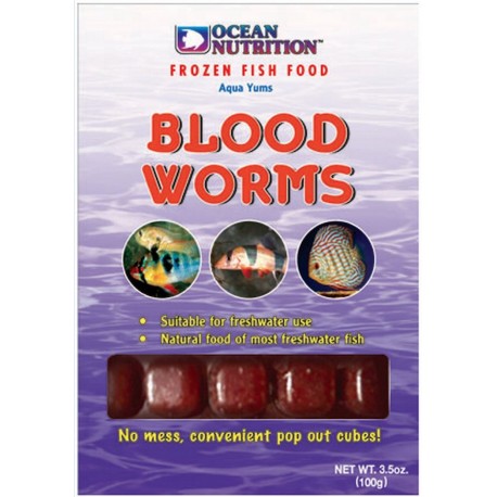 Ocean Nutrition Bloodworms (Larva Mosquito Roja) 100 Gr