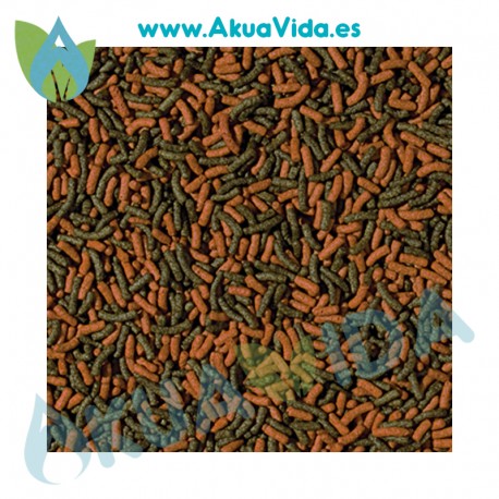 Tropical Cichlid RED & GREEN Medium Sticks 200 Ml 90 grs A Granel