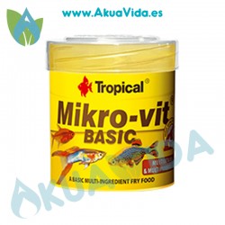 Tropical Mikro-Vit Basic 50 Ml - 32 Grs