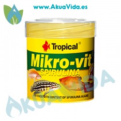 Tropical Mikro-Vit Spirulina 50 Ml 32 Grs
