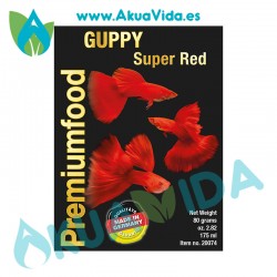 Discusfood Guppy Super Red 80 Grs
