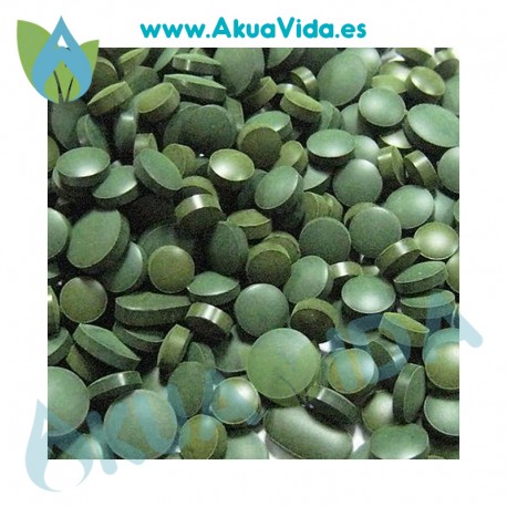Akuavida Espirulina en Pastillas 60 Grs 150 Pastillas APROXIMADAS A Granel